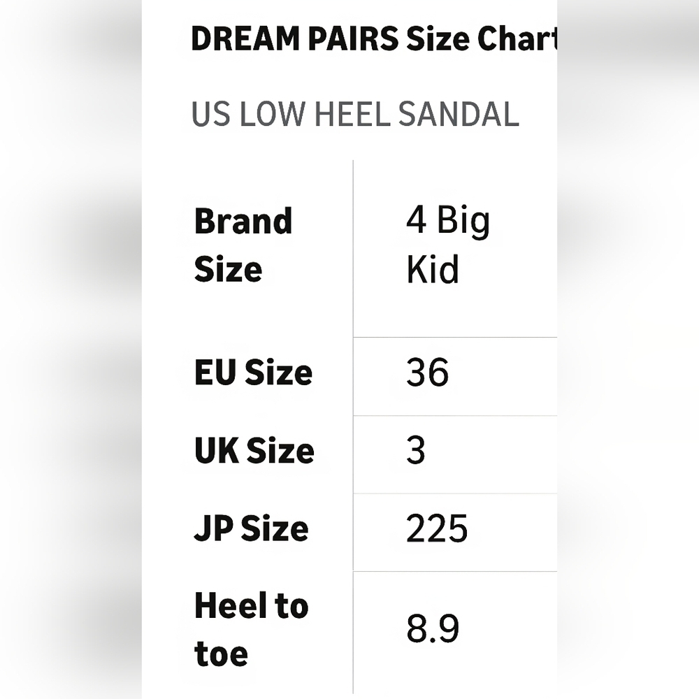 DREAM PAIRS Girls Sandals #1164 - Picture 14 of 16